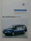 Preview: VW Golf4 Variant Pacific Prospekt Mai 2004 1J5 NEU