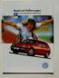 Preview: VW Mobil Fahrhilfen für Behinderte Prospekt Golf4 etc. 4/1996