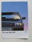 Preview: VW Polo G40 Typ 86C Prospekt August 1992 Rarität
