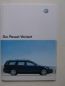 Preview: VW Passat Variant Prospekt 3B6 +Preisliste Mai 2004