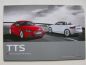 Preview: Audi TTS Coupe/Roadster Prospekt September 2009 NEU