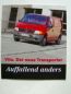 Preview: Mercedes Benz Vito. Der neue Transporter BR638 Februar 1996