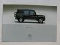 Preview: Mercedes Benz G-Klasse Prospekt September 2000 BR463