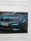 Preview: BMW M2 Coupé F87 Prospekt September 2016 NEU