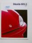 Preview: Mazda MX-3 Prospekt August 1994 NEU EC