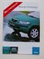 Preview: Mazda Premacy Weltpremiere Prospekt Februar 1999