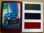 Preview: Land Rover Range Rover Farben und Polster 1997 Prospekt