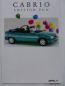 Preview: Opel Kadett E Cabrio Edition Fun August 1992 Prospekt