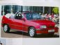 Preview: Opel Kadett E Cabrio Edition Prospekt August 1992