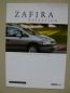Preview: Opel Zafira A Selection Prospekt Dezember 2000 NEU