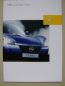 Preview: Opel Speedster Turbo Prospekt Dezember 2003 NEU