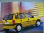 Preview: Opel Corsa B Prospekt Finnland März 1999 NEU