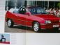 Preview: Opel Kadett E Cabrio Edition Prospekt August 1991