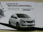 Preview: Opel Corsa D Limited Edition Prospekt Juni 2008