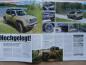 Preview: Off Road 8/f2016 Unimog U2010, VW Amarok,Fiat Fullback,SsangYong XLV, G500, Jeep Renegade Taubenreuther Edition,