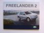 Preview: Land Rover Freelander 2 Prospekt November 2009 NEU