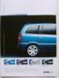 Preview: Opel Zafira A OPC Prospekt August 2001