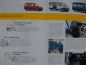 Preview: Opel Nutzfahrzeuge Prospekt Combo Vivaro Movano Juli 2002