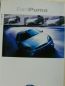 Preview: Ford Puma Prospekt August 1999 NEU