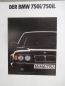 Preview: BMW 750i 750iL E32 Großformat E32 Prospekt September 1990+Highline