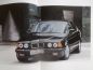 Preview: BMW 750i 750iL E32 Großformat E32 Prospekt September 1990+Highline