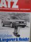 Preview: Automobil Technische Zeitschrift 2/1990 BMW 850i E31 Bremssystems einschließlich ABS und ASC,