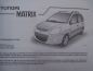 Preview: Hyundai Matrix Betriebsanleitung 2008 1.6 1.8 Benzin 1.5 DOHC Dieselmotor Deutsch