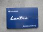 Mobile Preview: Hyundai Lantra Betriebsanleitung +Wartung Deutsch 1999