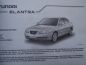 Preview: Hyundai Elantra Benzin Diesel Betriebsanleitung 2006