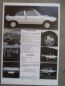 Preview: Fiat Bertone Cabrio 63kw/85ps Prospekt Deutsch März 1982 Rarität
