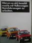 Preview: VW Warum es sich bezahlt macht,mit VW Nutzfahrzeugen zu arben Caddy T3 LT katalog März 1984 NEU