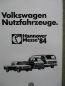 Preview: VW Nutzfahrzeuge Hannover Messe 1984 Caddy,Transporter T3 +Joker +Caravelle +Carat +LT 40d 50TD 28D 31D 45