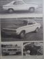Preview: Autocar 5.11.1970 Opel Manta Road Test,Bedford Caravan,Bedford Dormobile Debonair tested,
