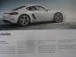 Mobile Preview: Porsche 718 Boxster & 718 Cayman Preisliste April 2016 NEU