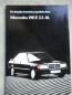 Preview: Mercedes Benz 190E 2.3-16V Katalog W201 August 1984