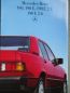 Preview: Mercedes Benz 190 +E +2.3 +2.6 W201 Katalog Dezember 1985