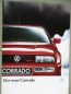 Preview: VW Corrado Typ53I G60 Prospekt August 1988+Preisliste