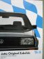 Preview: VW Jetta Typ16E C-GT Prospekt Zubehör Januar 1987