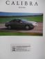 Preview: Opel Calibra Young+Preisliste 85KW/115PS Katalog August 1995 Rarität