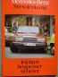 Preview: Mercedes Benz Servolenkung leichter bequemer sicherer W123 Katalog Juli 1978