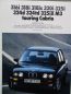Preview: BMW 316i 318i is 320i 325i 324d td 325iX M3 touring Cabrio Farben/Polster Modelljahr 1990