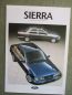 Preview: Ford Sierra Modelljahr 1993 CLX Ghia XR4i GL +Turnier Katalog