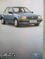 Preview: Ford Orion L GL +injection CVH Motor Prospekt Juni 1984 +Preisliste