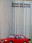 Preview: Ford Escort RS Turbo +XR3i Februar 1986 Prospekt