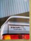 Preview: Ford Escort RS Turbo Katalog November 1984