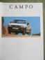 Preview: Opel Campo +Sportcab +Mannschaftskabine Katalog September 1991