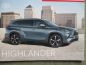 Preview: Toyota Highlander +Business Edition Prospekt Dezember 2020