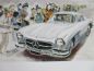Preview: Mercedes Benz SL Edition R129 Vorstellung A3 Format Mappe +300SL Flügeltürer+Historie