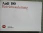 Preview: Audi 100 +Avant +quattro Handbuch Februar 1989