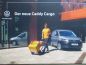 Preview: VW Caddy Cargo Prospekt November 2020